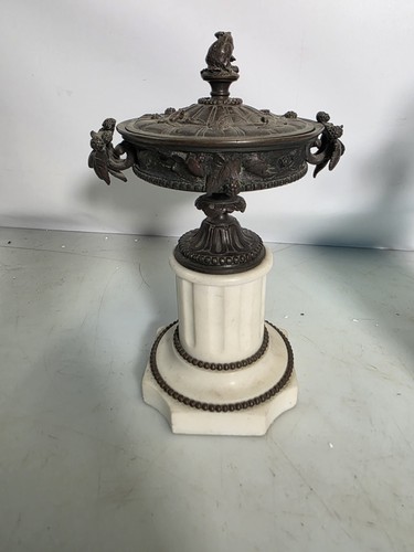 Cassolette bronze marbre - cassolette,