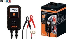 Chargeur de Batterie  Moto Scooter Quad Etanche OSRAM 6/12V -   90Ah
