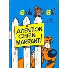 Livre Boule Et Bill, Attention