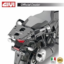 GIVI SRA3117 Porte-Bagages Avec Plaque Monokey Aluminium pour Suzuki Strom 1050