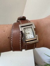 Montre Louis Pion bracelet double cuir quartz