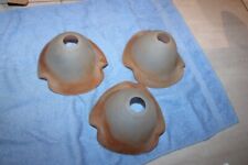 tulipes de lustre ancien verre