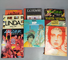 Lot 8 BD EROTIQUE Adulte Bandes Dessinées Manara HP Casterman Lauzier T2 T4 D26