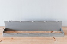 Porte Manteau ou Ustensile Mural Style Industrielle Support Chromé Gris Clair