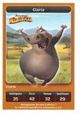 Carte Carrefour Dreamworks - Madagascar - Gloria N° 51