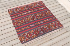 Tapis turc kilim 36''x35''