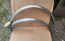 Antique Paire Garde boue aluminium  vélo ancien Alloy  old bike