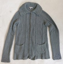 Armand Ventilo Italie pull cardigan laine cachemire paillettes S
