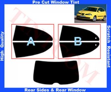Film Solaire Teinté Prédécoupé Seat Ibiza 3P 2002-2006 Vitres Arrière & Lunette