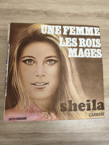 Vinyle 45t sheila - sheila, femme