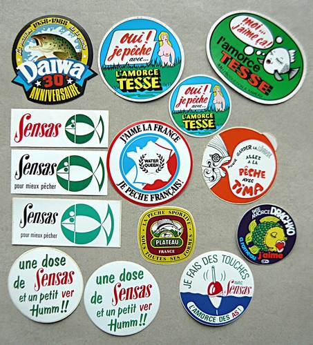 Lot autocollant sticker - /,