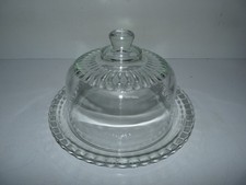 ancienne cloche à fromage arcoroc / verre / belle état / diamètre 21,5cm