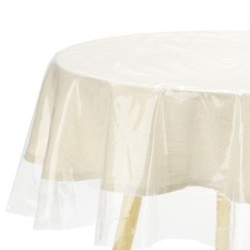 Nappe plastique transparente