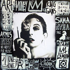 SPACO signed GAINSBOURG  tableau POP street ART graffiti french PAINTED