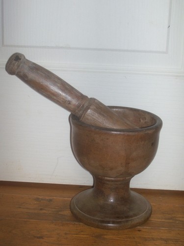 Ancien pilon africain milieu - pilon,
