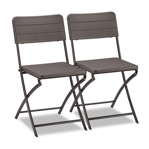Chaise jardin 250 marron - de,