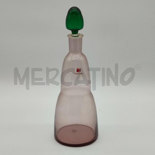Bouteille vase en verre - vase,