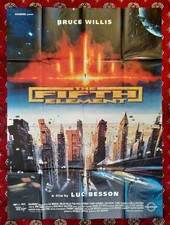 THE FIFTH ELEMENT Le 5ème Elément Besson 1997 Willis  Affiche français Originale