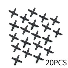 20 x raccords de tuyau d'eau 4/7 mm pour irrigation automatique de jardin en vra