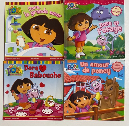 Dora exploratrice lot de 4 - l'exploratrice,