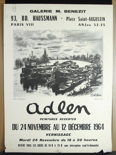 Affiche exposition michel - exposition,