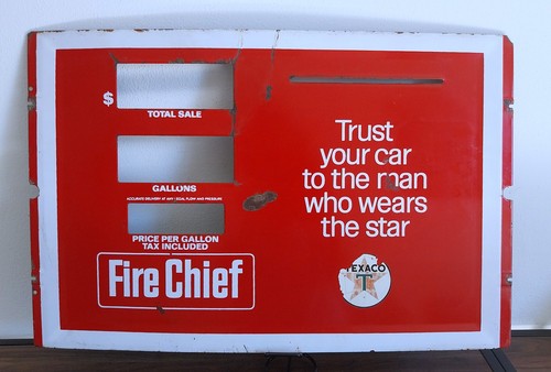 Texaco fire chief - fire, 1960