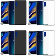 Housse etui coque silicone gel fine pour Wiko View 3 Lite + verre trempe