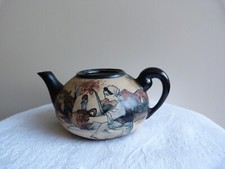 Théière en grès de CIBOURE signée LE CORRONE BASQUE