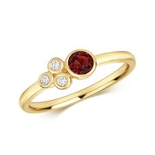 Bague femme jaune k carat - femme, 9
