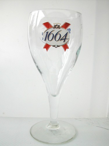 Verre biere 1664 houblon - *,
