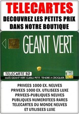 Telecarte privee rare - telecarte, 1990