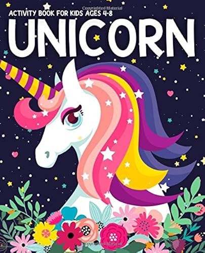 Unicorn activity book for kids - unicorn,