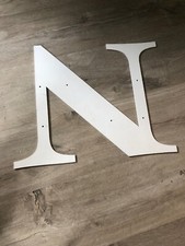 Ancien Lettre Métallique