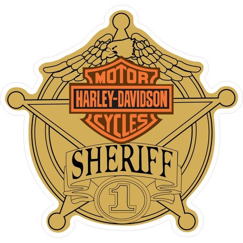 Sheriff harley davidson - sheriff,