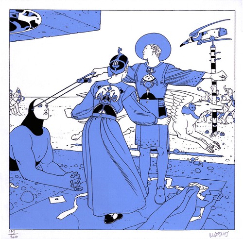 Moebius giraud serigraphie - moebius,