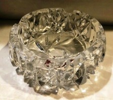 Heavy Clear Lead Crystal 5"