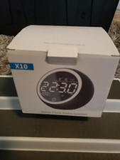 alarm clock radio bluetooth