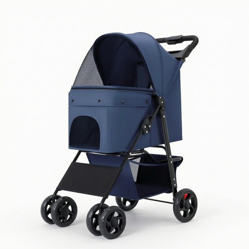 Poussette pliable avec panier - pliable,