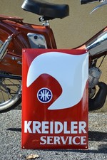 Grande plaque émaillée