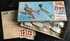 JO-HAN 1/72 - MITSUBISHI A6M2 ZERO "ZEKE" OR "RUFE" - USA 1973 - VINTAGE NEUF