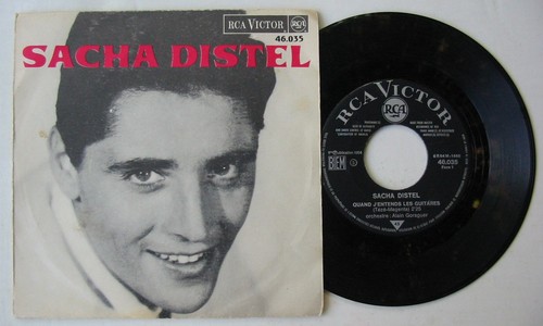 Sacha distel - distel, 45t