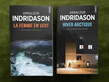 # lot 2 thrillers - Arnaldur INDRIDASON - LA FEMME EN VERT / HIVER ARCTIQUE