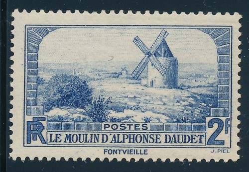 Timbre france 311 moulin de - timbre, 311**