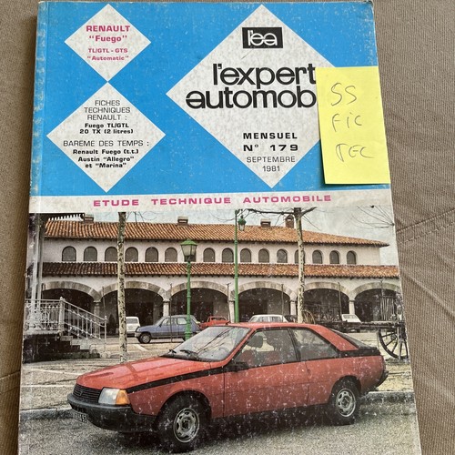 Revue technique renault - renault, fuego