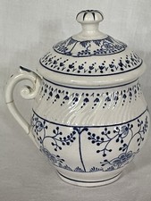 ANCIEN POT A CREME  EN FAIENCE