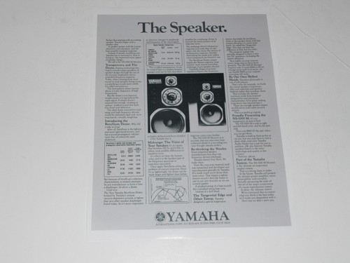 Yamaha 1000m monitor - yamaha,