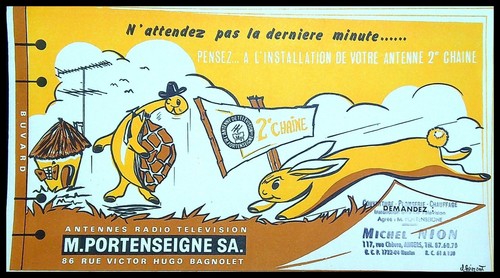 Buvard publicitaire - buvard,