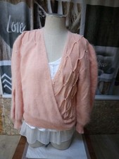 Superbe  Pull Angora Abricot