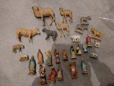 Lot santons devineau Crèche Noël,  + Divers 