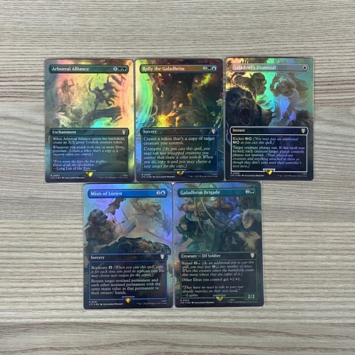 Cartes individuelles foil - cartes,